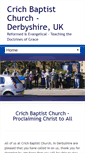 Mobile Screenshot of crichbaptist.org